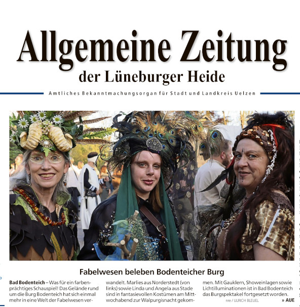 Walpurgis und 1. Mai auf Burg Bodenteich